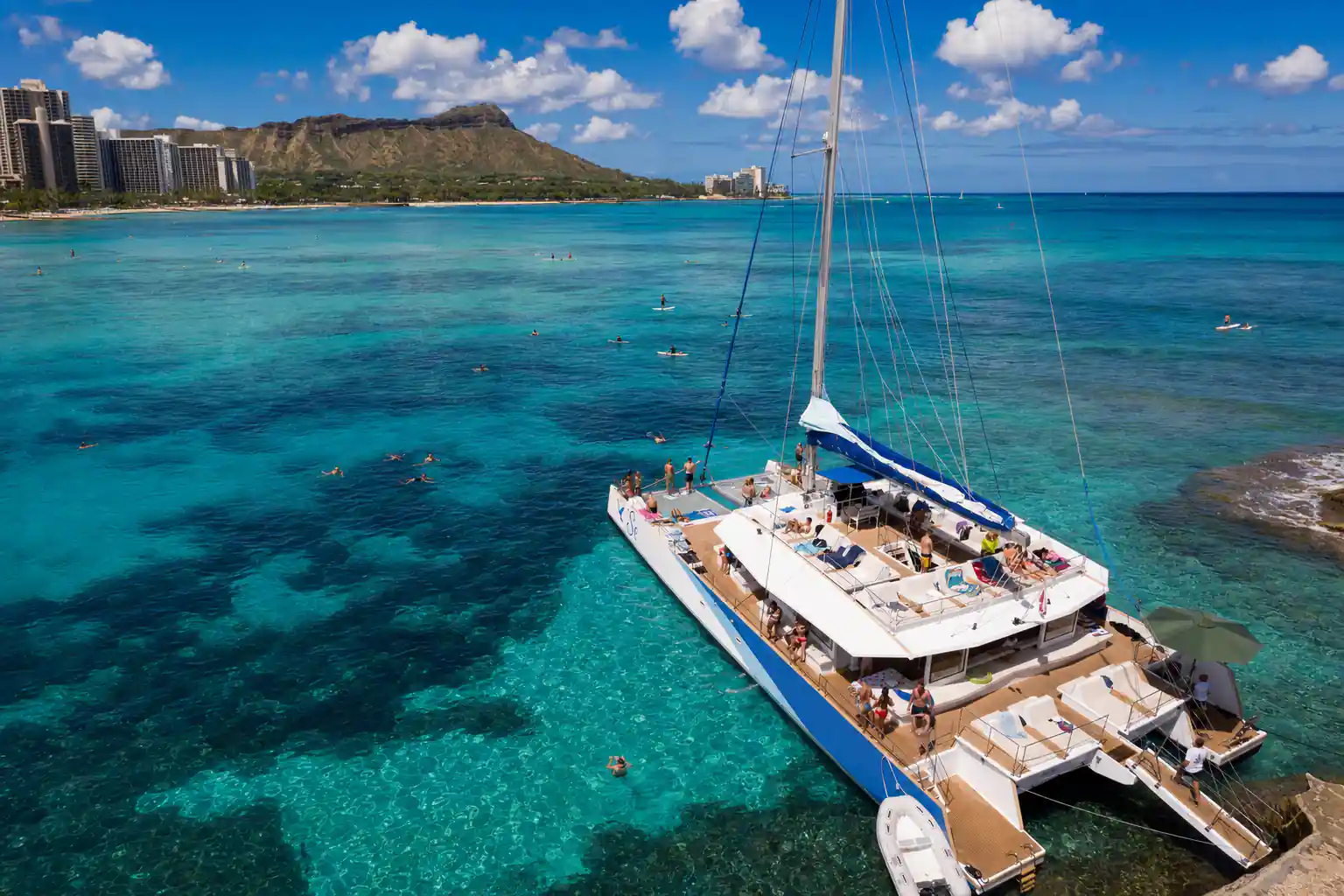 Blue Lagoon, Beaches & Bays Trip by Catamaran